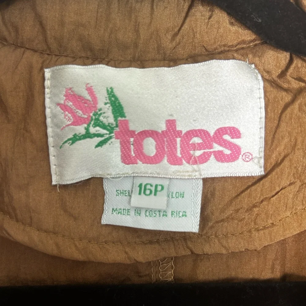 Vintage TOTES brand Trench Coat - Picture 3 of 3